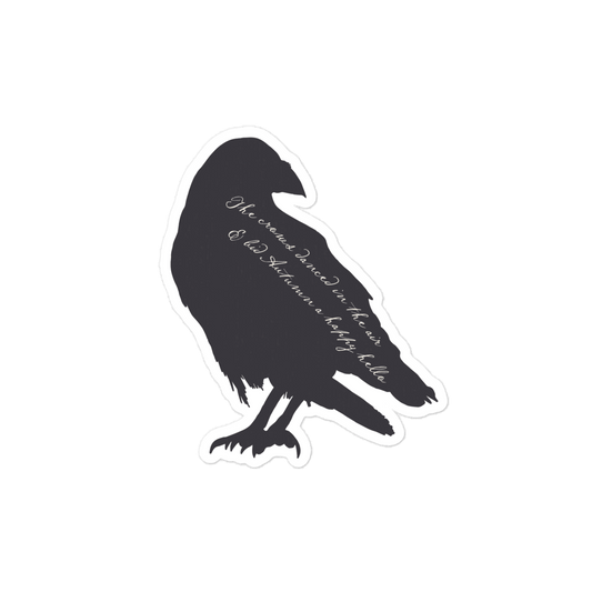 Autumn Crow Sticker