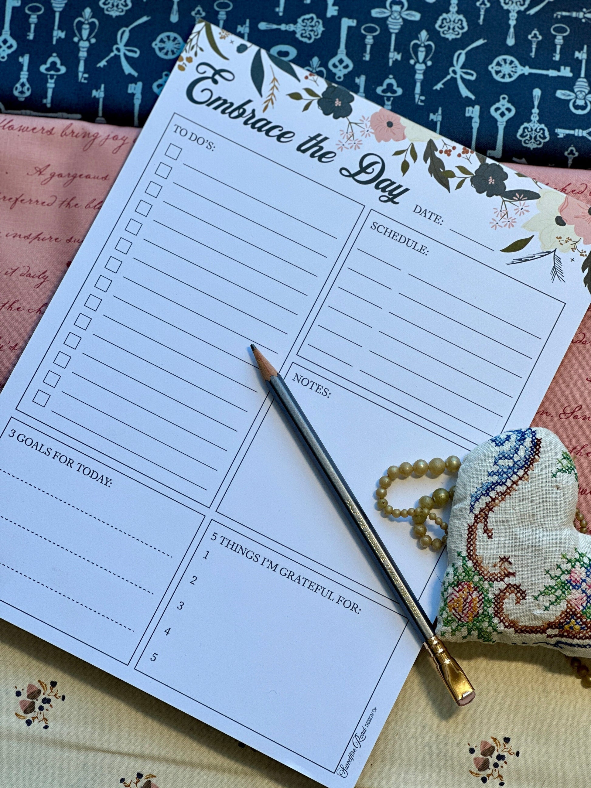 Embrace the Day Notepad (In stock - order now!)