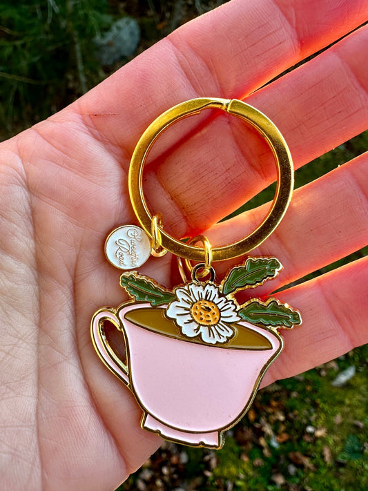 "Fill Your Cup" Keychain (In stock - order now!)