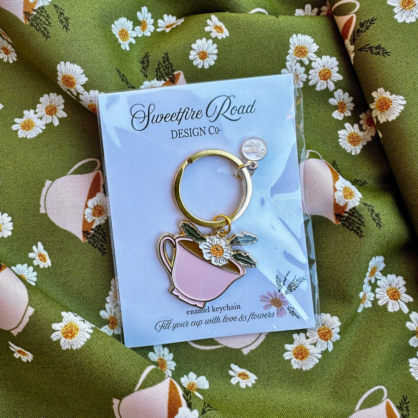 "Fill Your Cup" Keychain (In stock - order now!)