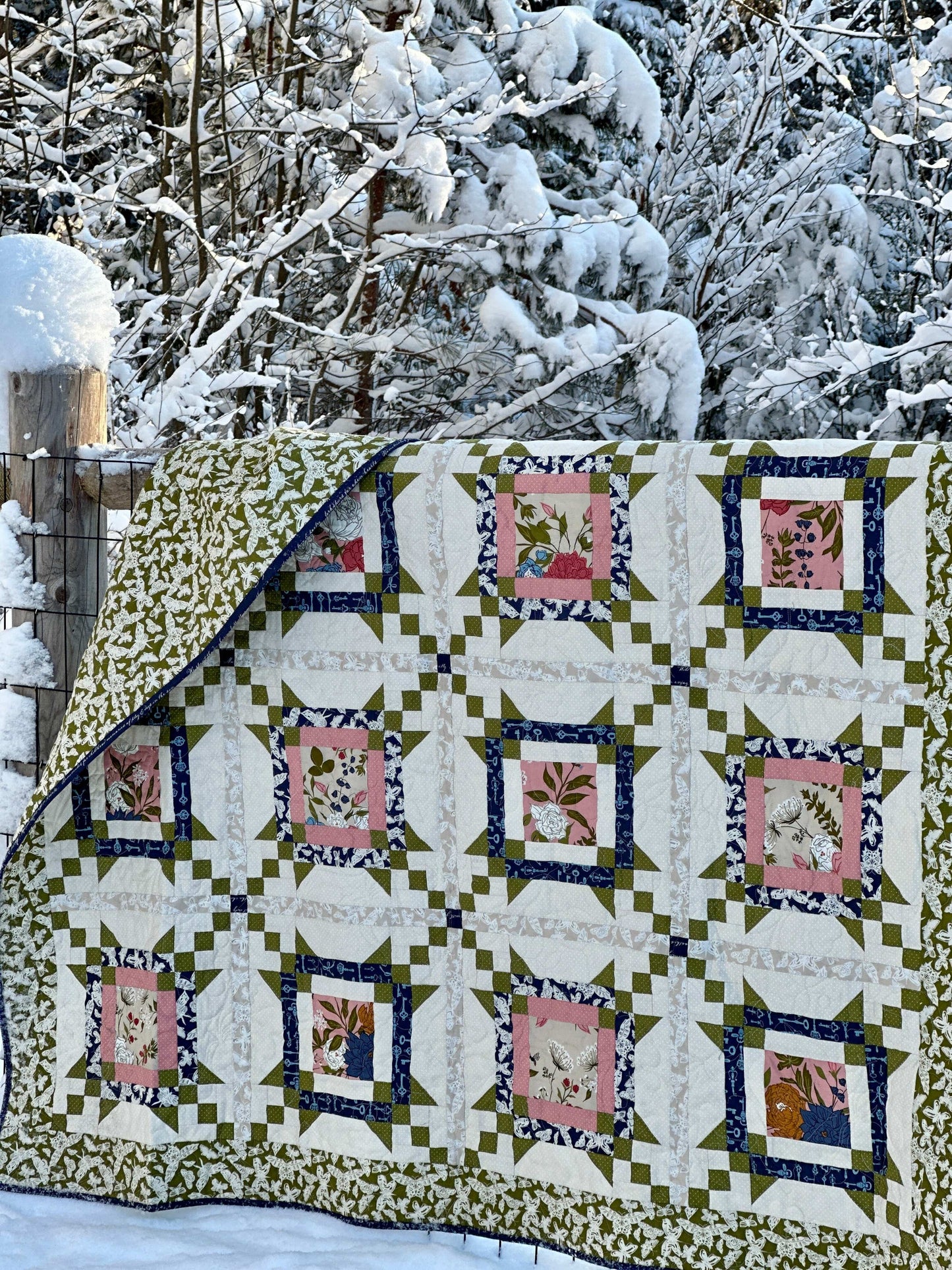 Moda Enchantment "Stepping Stones" Quilt Pattern (DIGITAL DOWNLOAD)