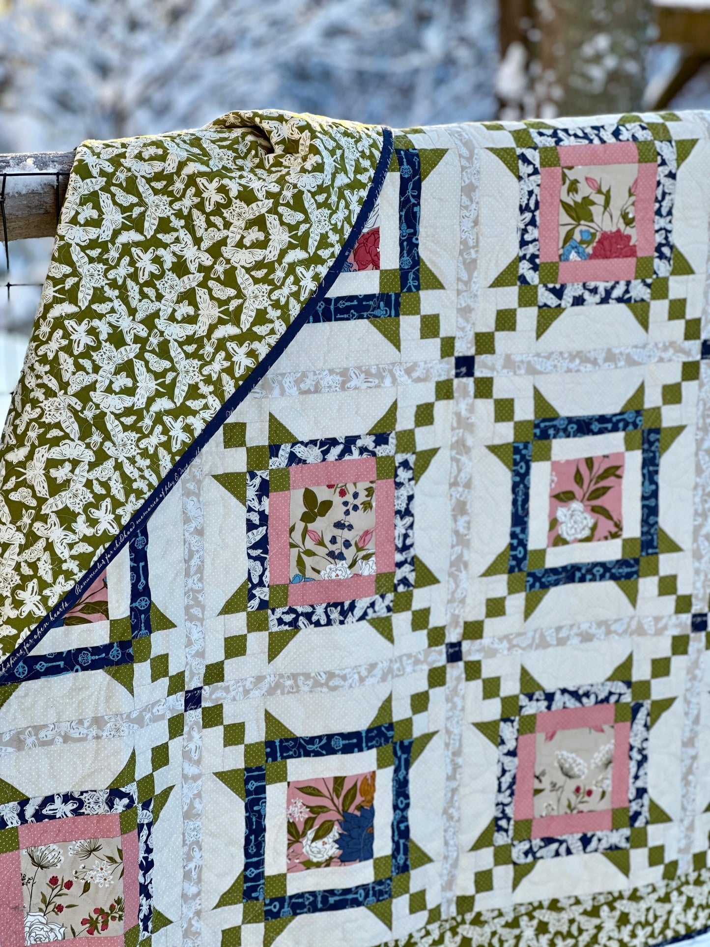 Moda Enchantment "Stepping Stones" Quilt Pattern (DIGITAL DOWNLOAD)