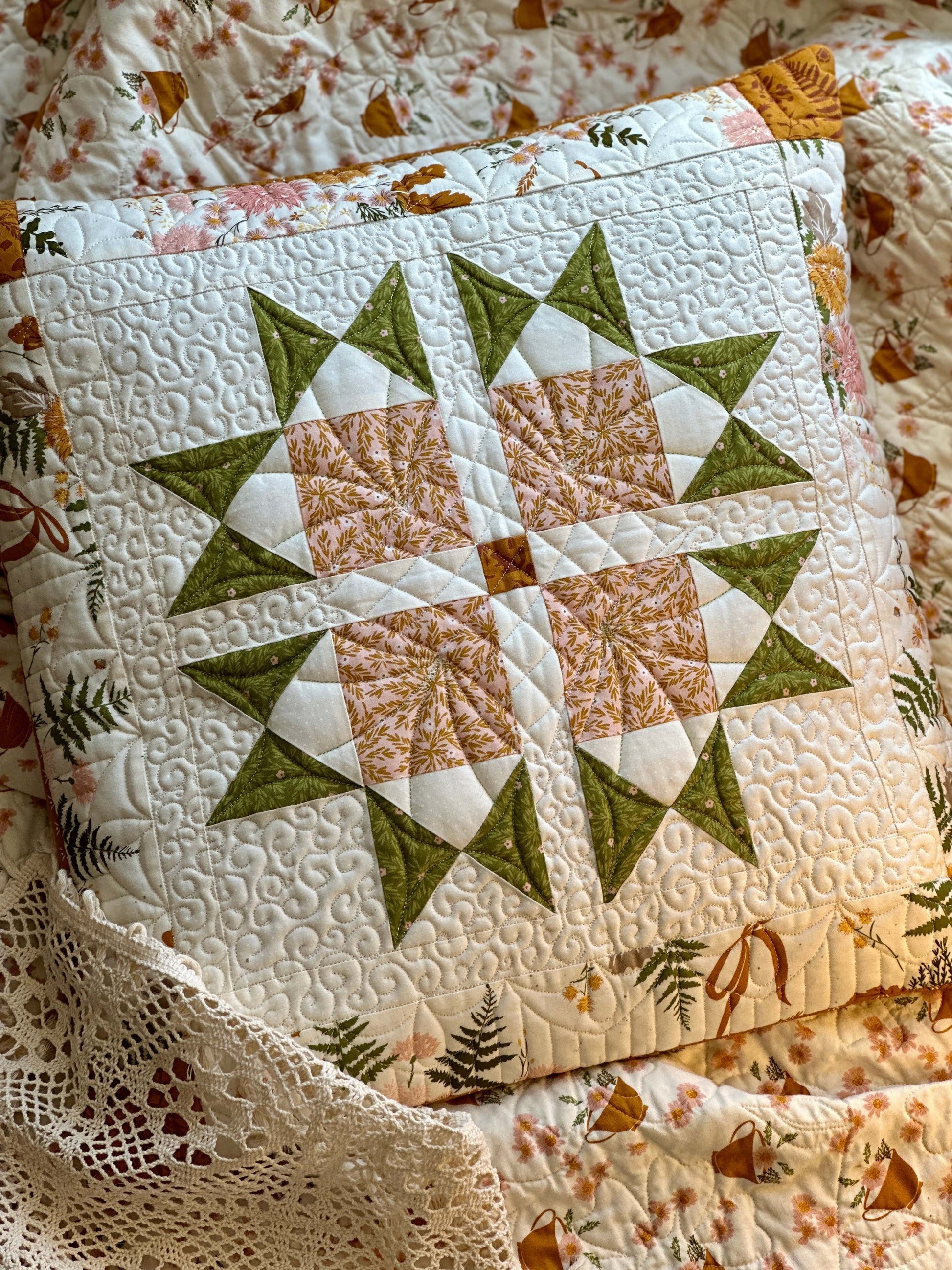 Moda Frivolity "Forest Party" Quilt Pattern (DIGITAL DOWNLOAD)