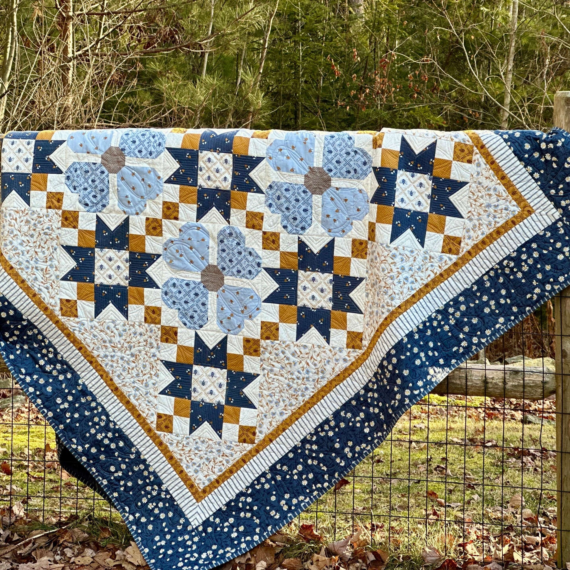 Moda Moda Sun-Drenched - My Madeleine Quilt Printed Pattern *PREORDER*