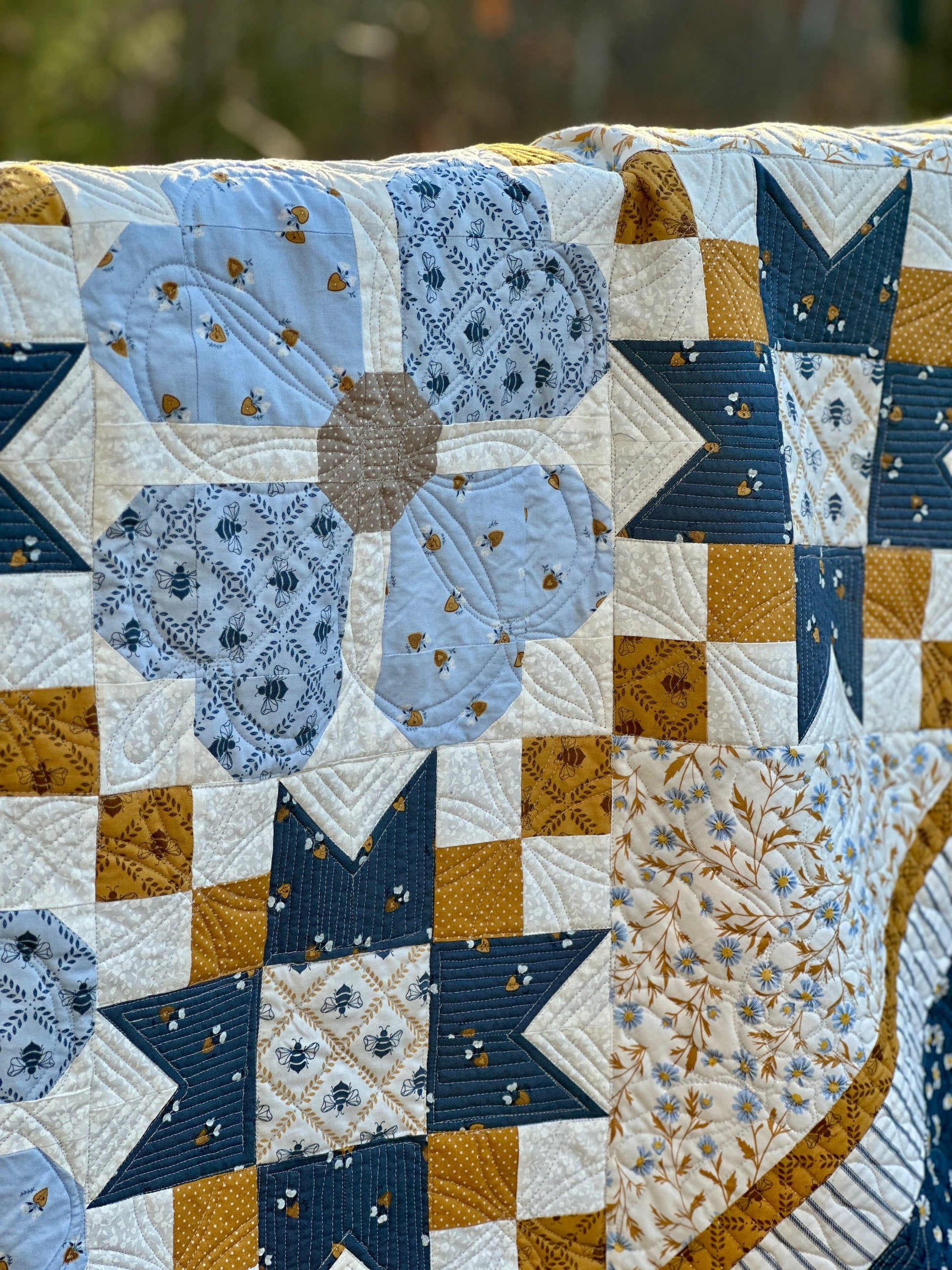 Moda Moda Sun-Drenched - My Madeleine Quilt Printed Pattern *PREORDER*