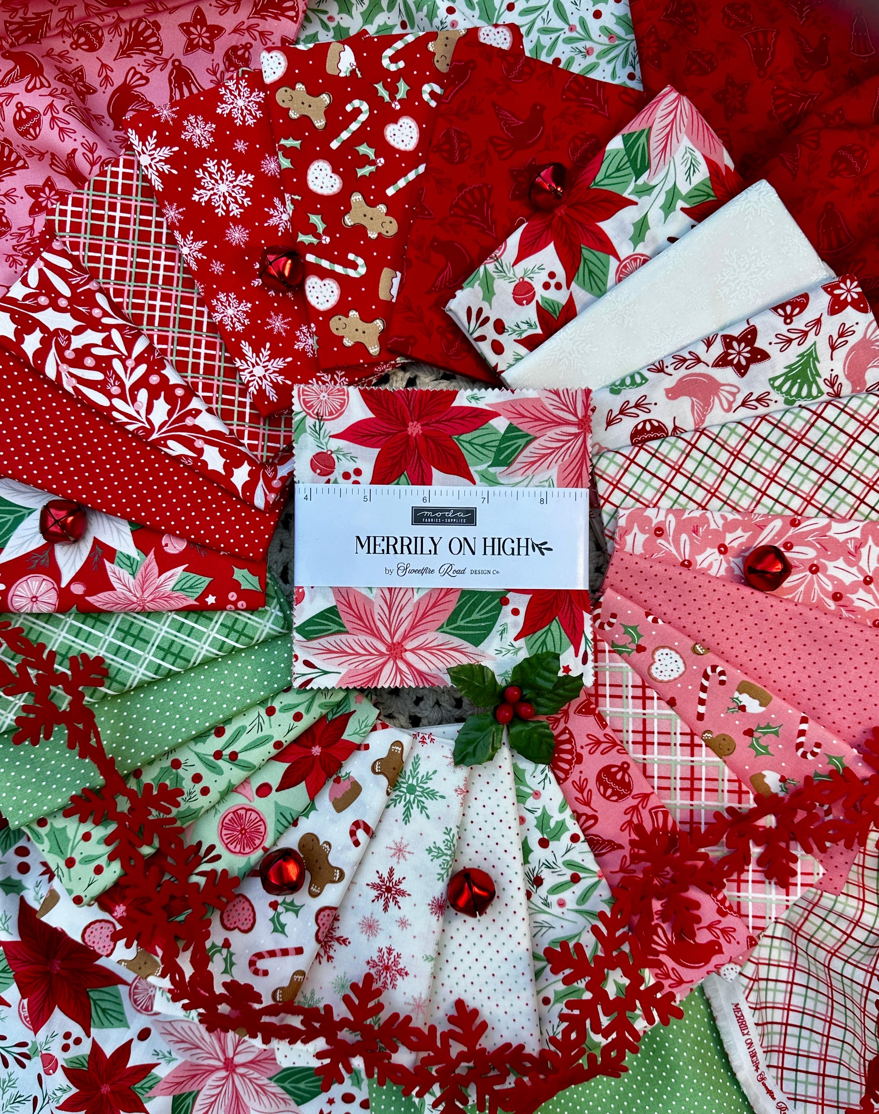 Moda PREORDER - Moda Merrily on High - Fat Quarter Bundle