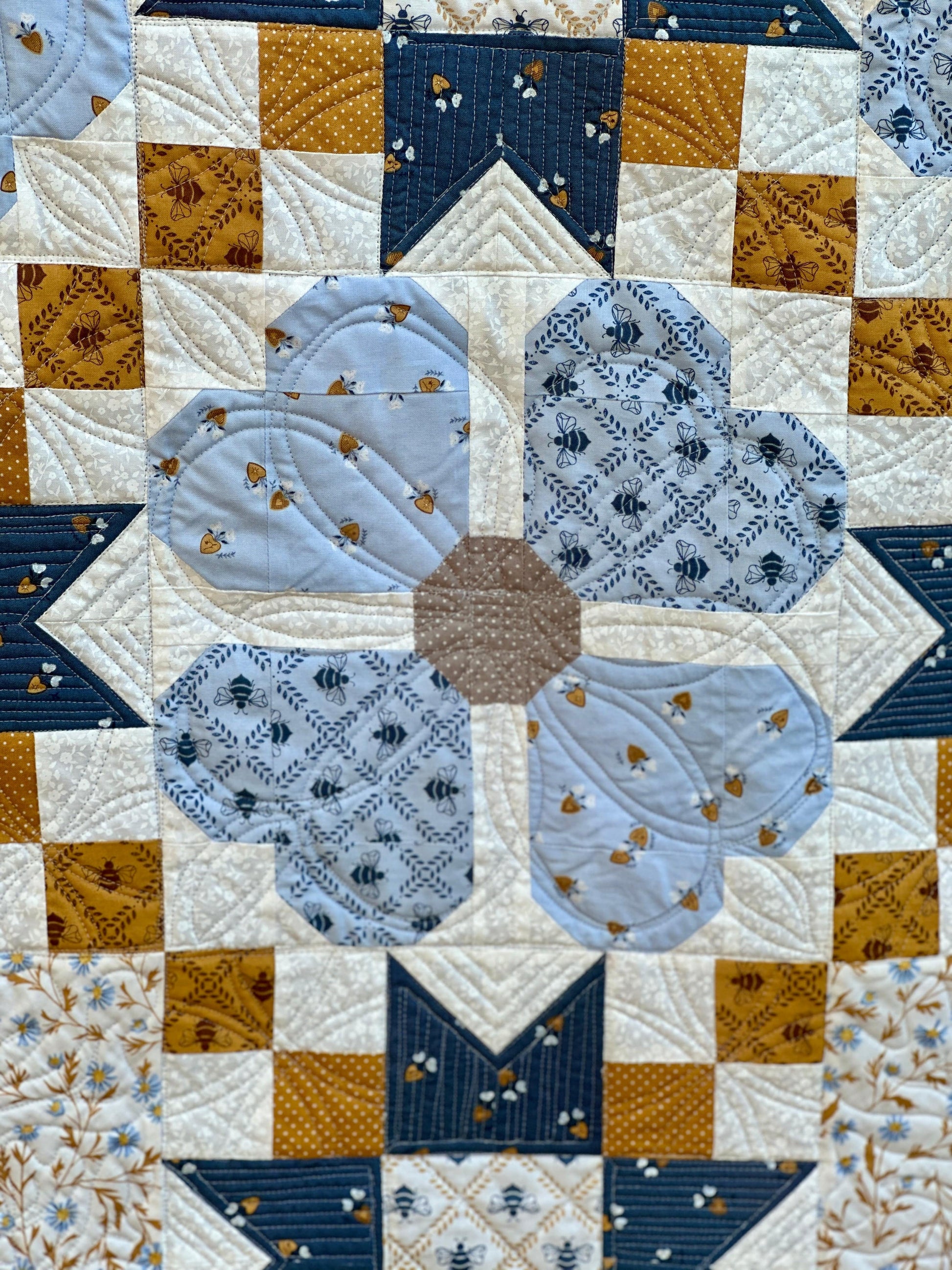 Moda Sun-Drenched "My Madeleine" Quilt Pattern (DIGITAL DOWNLOAD)