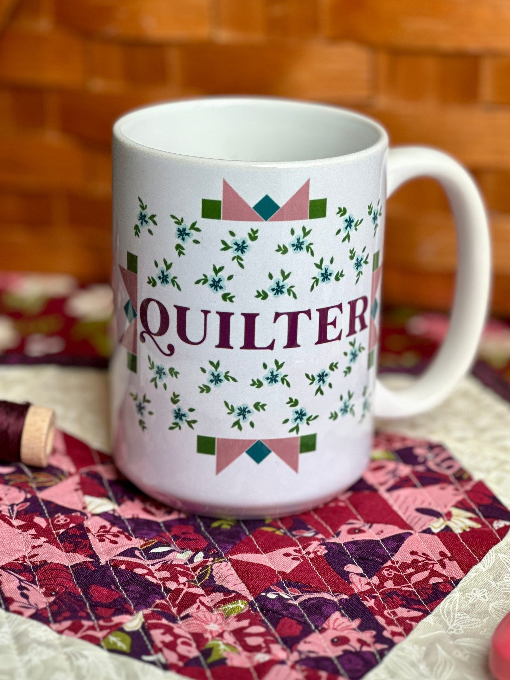 Quilter Mug 15 oz