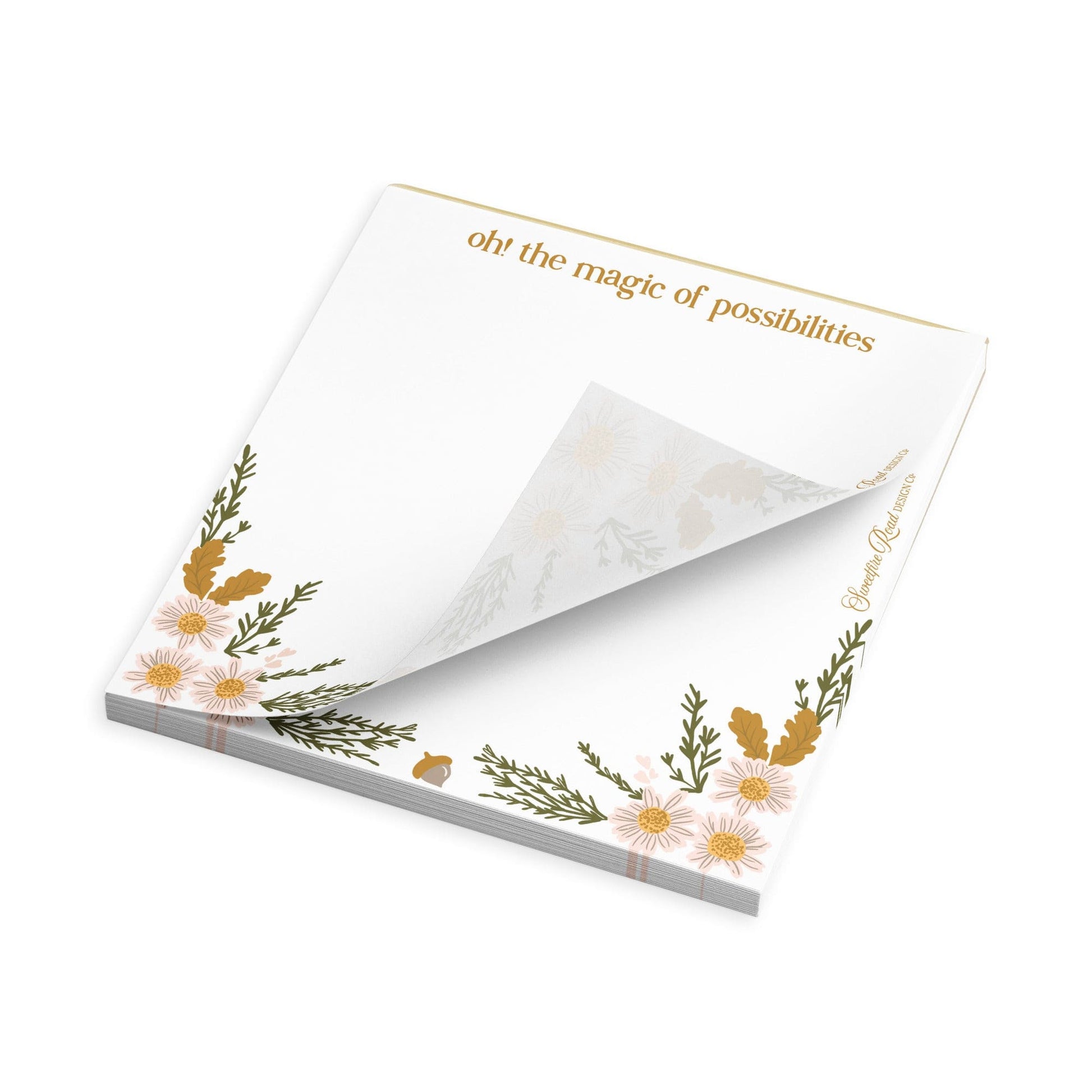 "The Magic of Possibilities" Notepad