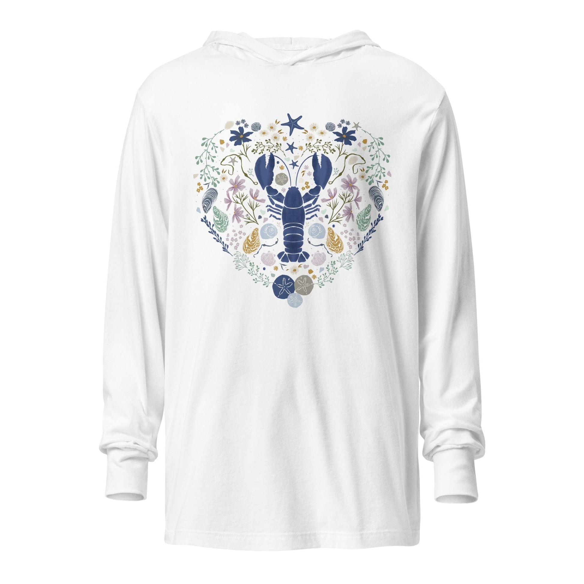 Unisex Hooded Tee "Coastal Summer"