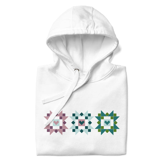 Unisex Hoodie "Quilt Blocks"