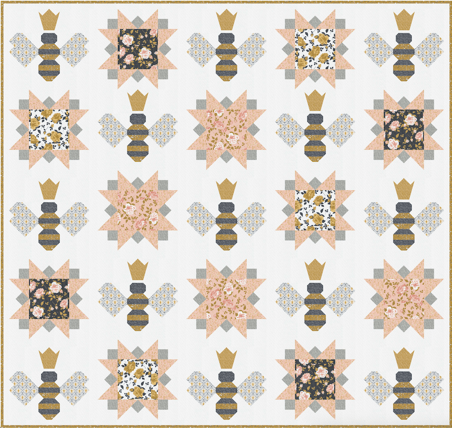 Moda Moda "Queen Bee" Quilt Kit