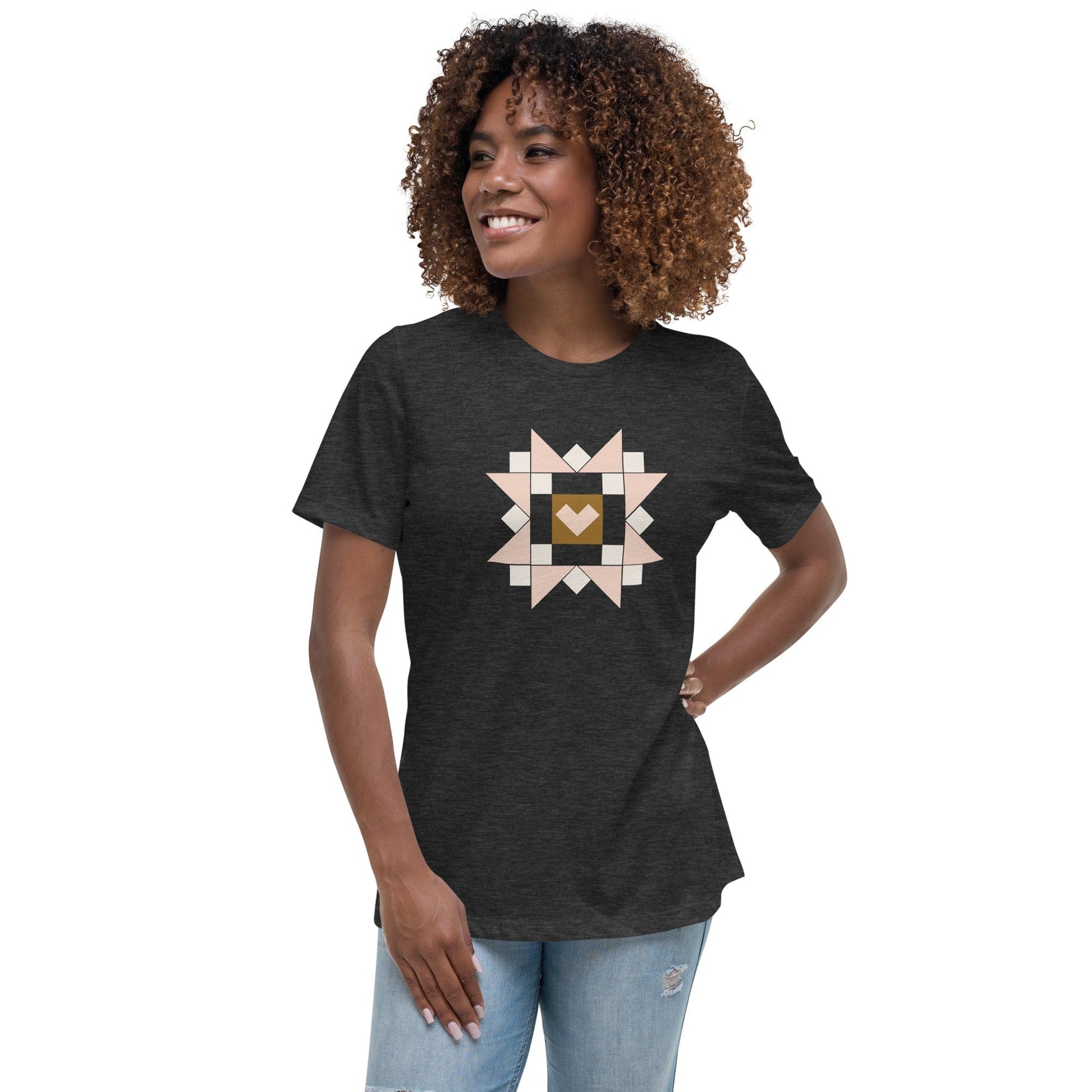 Women's Tee "Love Quilting Block"
