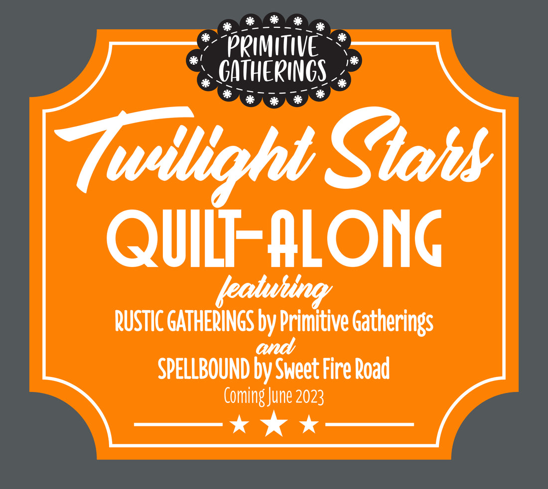 Let's Quilt Along with Lisa Bongean!  Twilight Stars is coming this June!