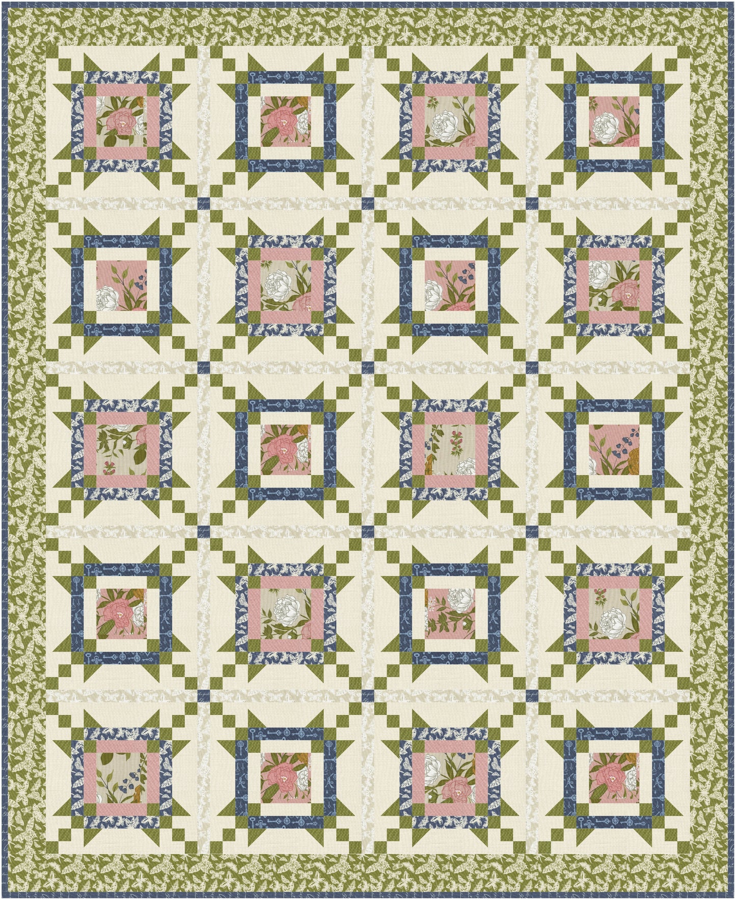 NEW! Enchantment "Stepping Stones" Quilt Pattern (Downloadable PDF)