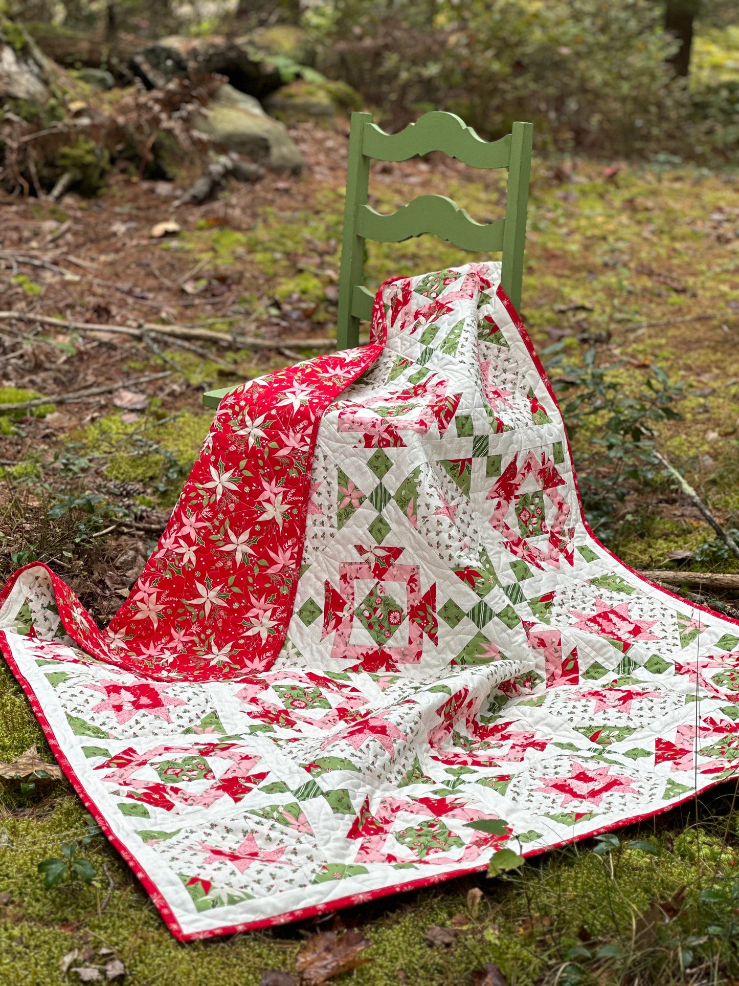 BUNDLE!  Once Upon a Christmas Quilt Patterns (Downloadable PDF)