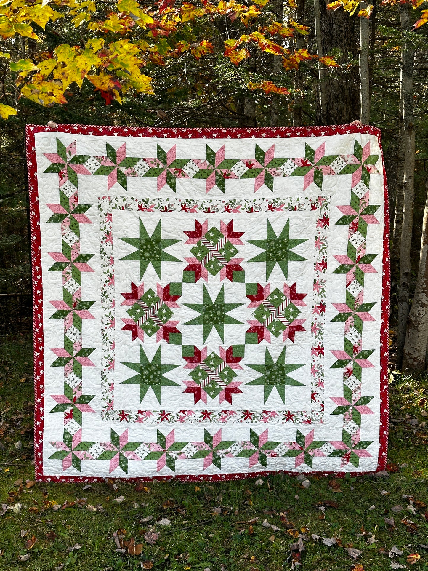 Once Upon a Christmas "Christmas Joy" Quilt Pattern (Downloadable PDF)