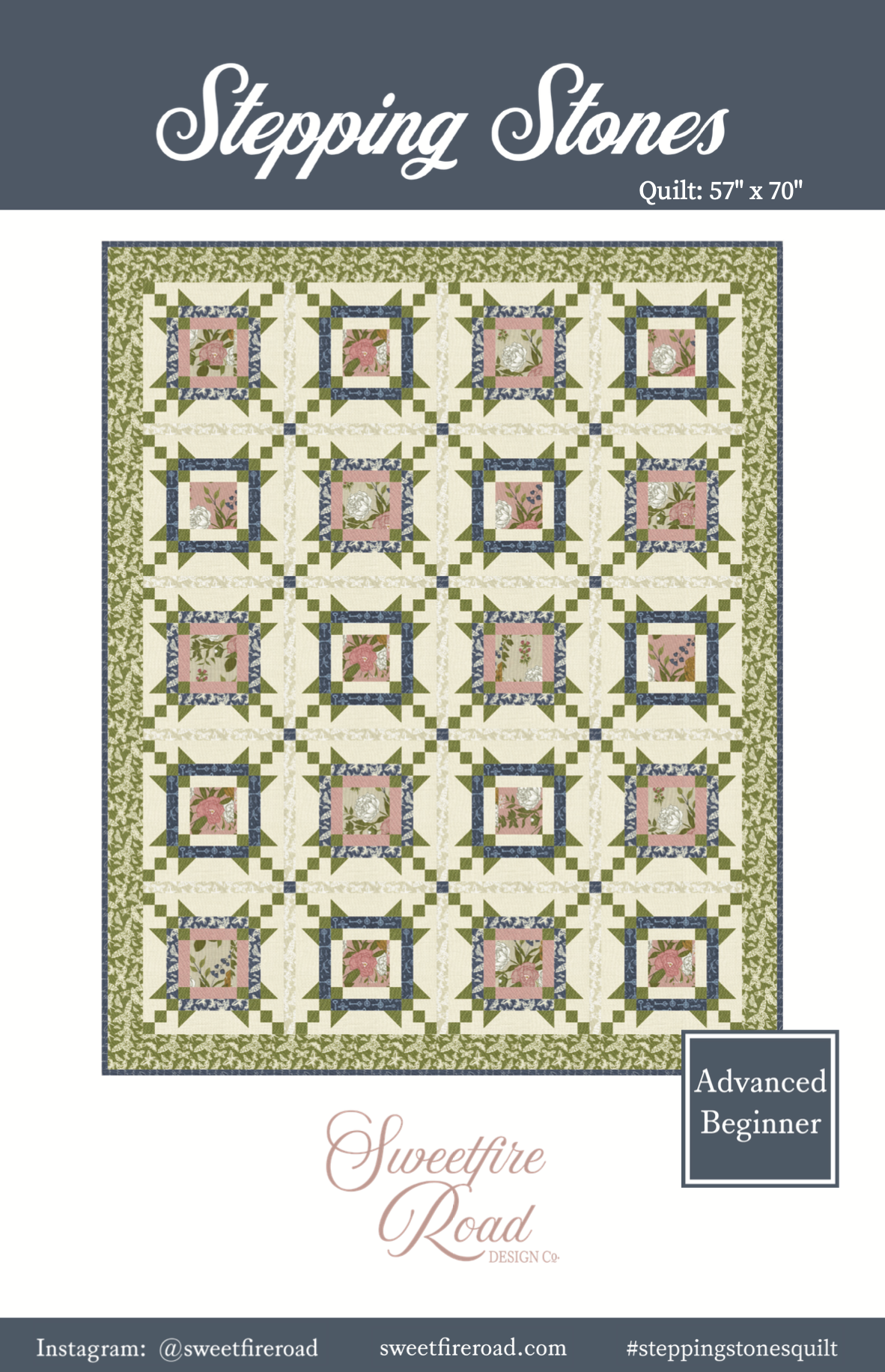 NEW! Enchantment "Stepping Stones" Quilt Pattern (Downloadable PDF)