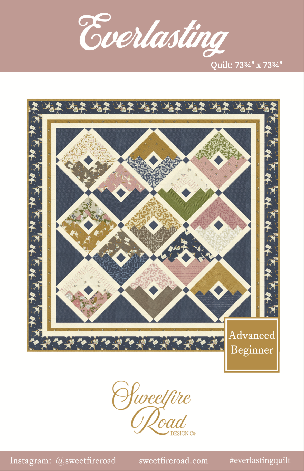 NEW! Enchantment "Everlasting" Quilt Pattern (Downloadable PDF)