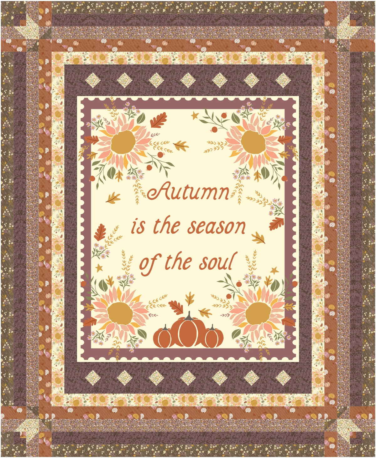 "Autumn Soul" Quilt Pattern - Downloadable PDF - PREORDER/JUNE 2027 SHIP