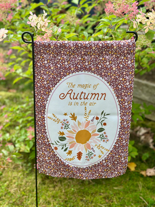 garden flag "The Magic of Autumn" Garden flag