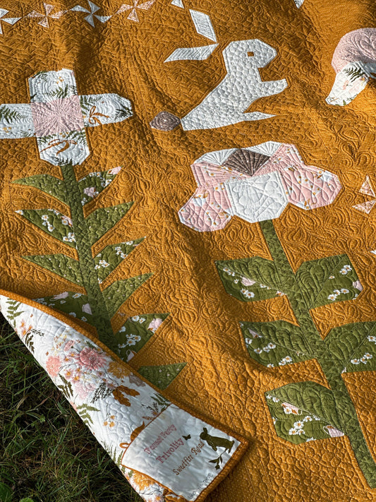 Moda Frivolity "Forest Party" Quilt Pattern (DIGITAL DOWNLOAD)