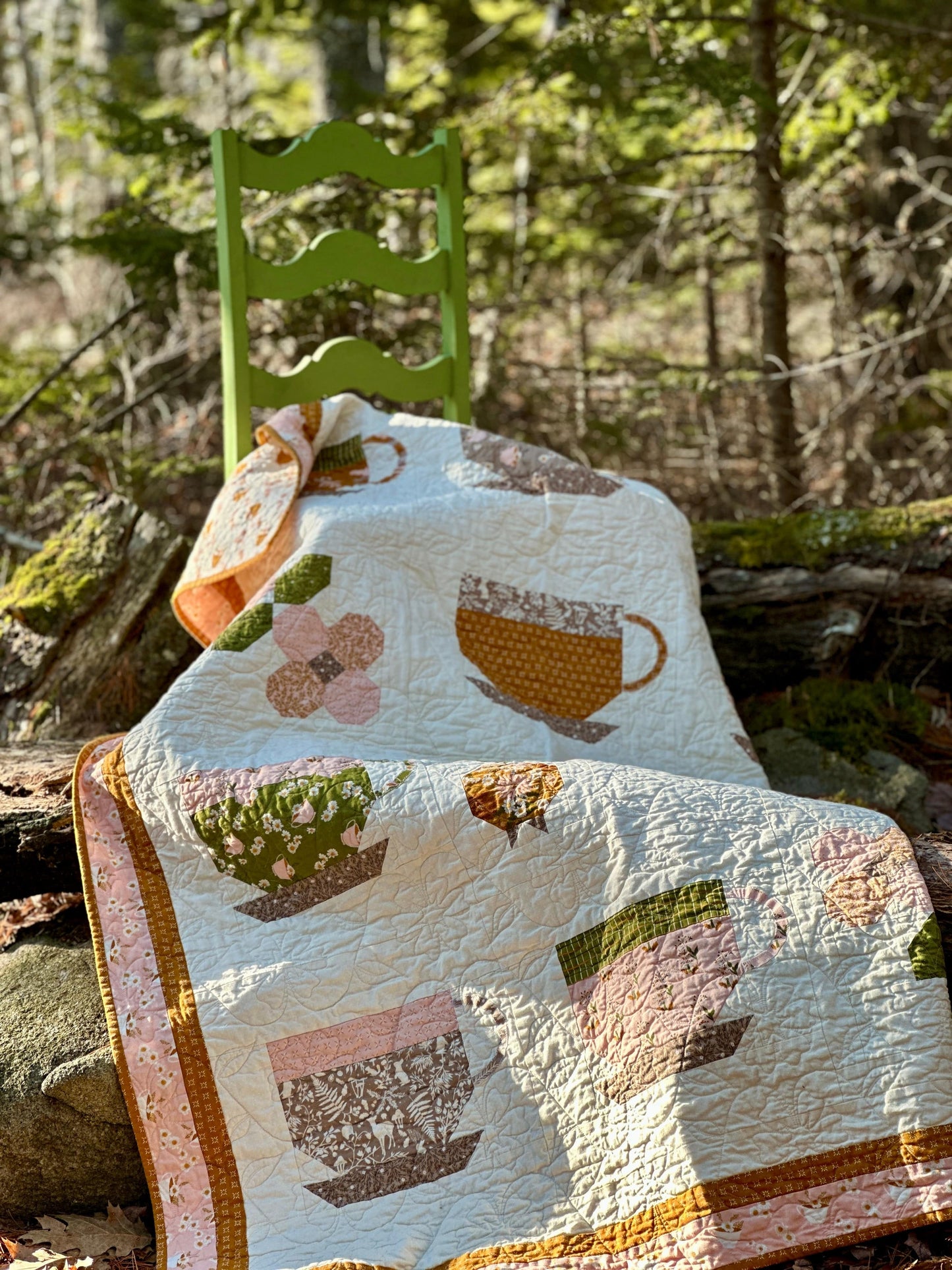 Moda Frivolity "Herbal Tea" Quilt Pattern (DIGITAL DOWNLOAD)
