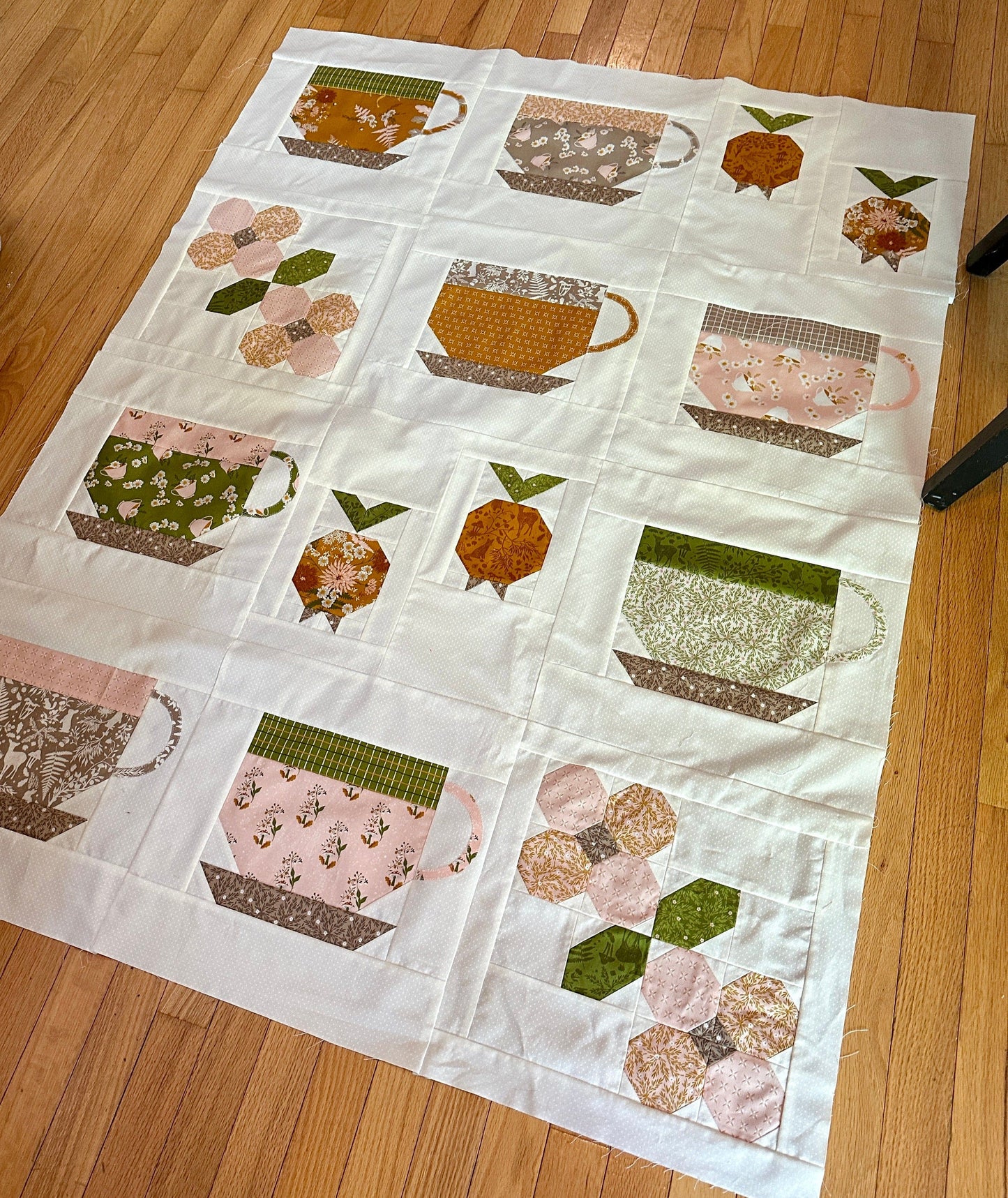 Moda Frivolity "Herbal Tea" Quilt Pattern (DIGITAL DOWNLOAD)