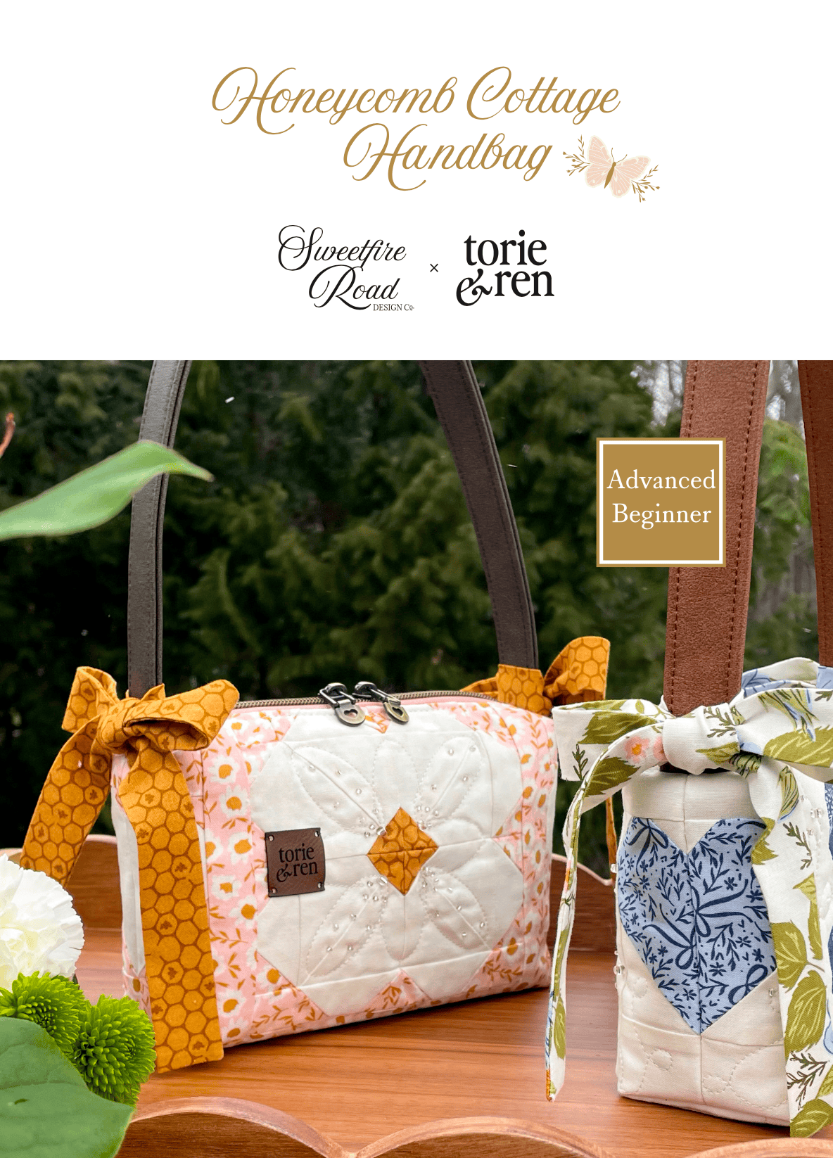 Moda "Honeycomb Cottage" Handbag Pattern - Downloadable PDF