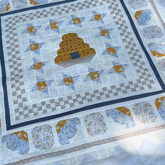 Video of Honeybee Haven quilt by Sweetfire Road