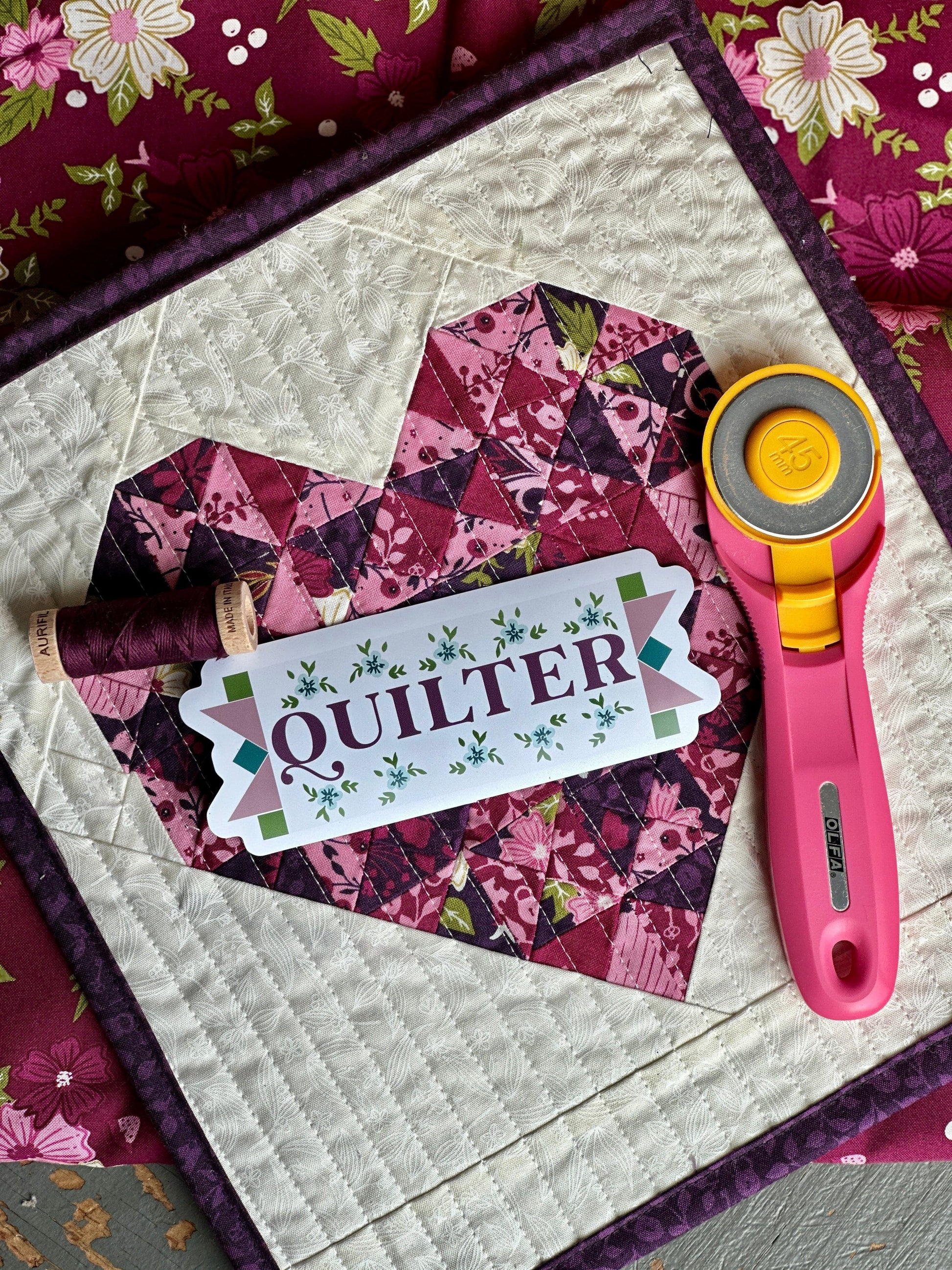 Quilter Magnet