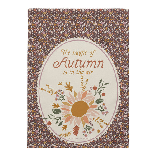 SUBLIMATION The Magic of Autumn Garden flag