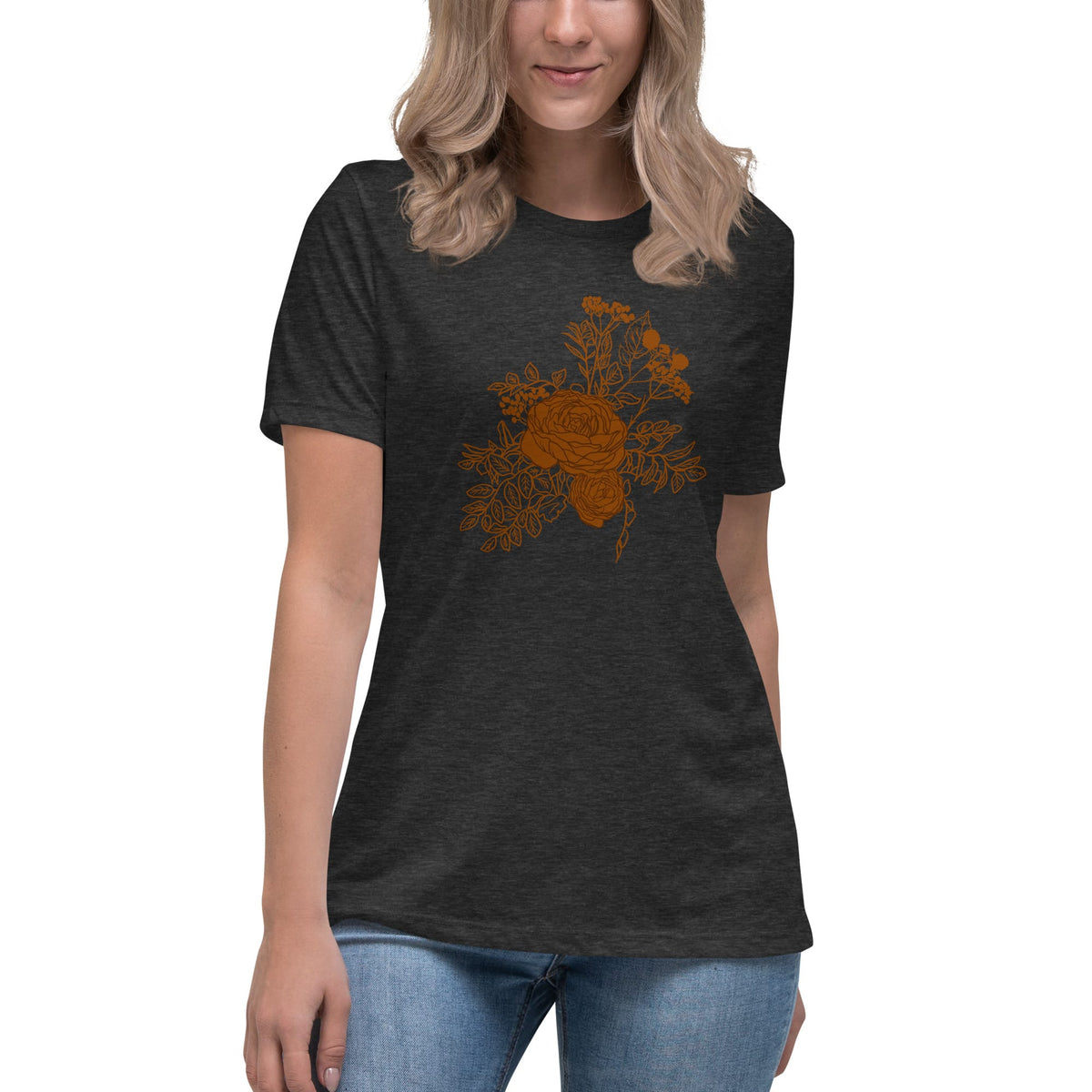T-SHIRT Autumn Roses Women's Relaxed T-Shirt