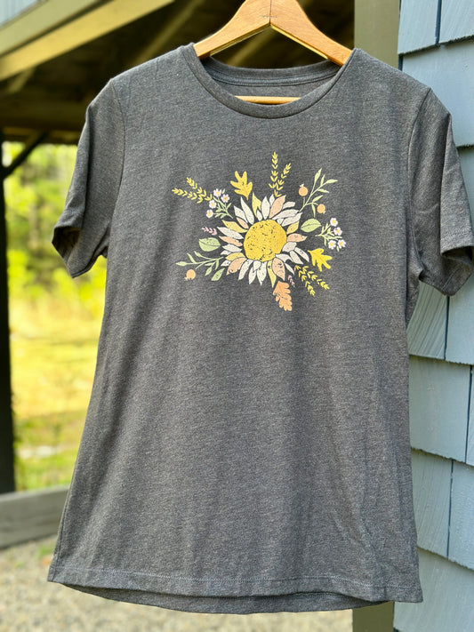 T-SHIRT Women's Tee "Autumn Sunflower"