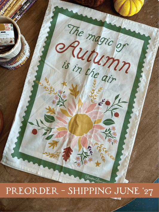 Tea Towels Autumn Rising Tea Towels - Set of 3 - PREORDER/June 2027 SHIP