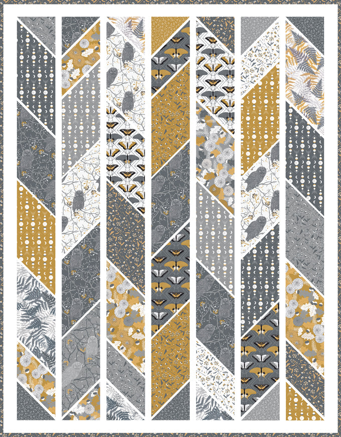 Through the Woods "Birch Branches" Quilt Pattern (Downloadable PDF)