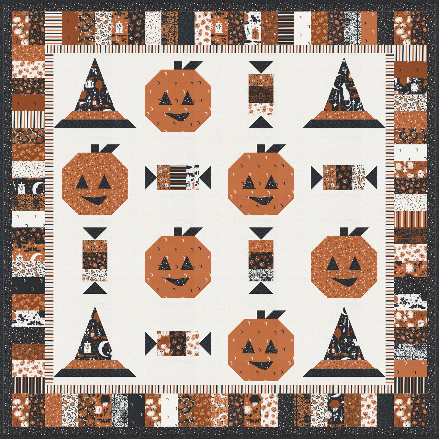 Moda Spellbound "The Candy Witch" Quilt (DIGITAL DOWNLOAD)