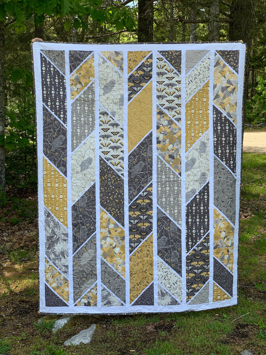 Moda Through the Woods "Birch Branches" Quilt Pattern (DIGITAL DOWNLOAD)