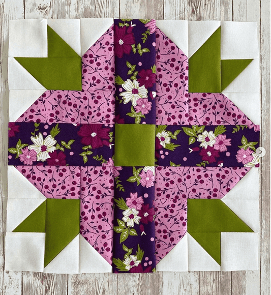 Moda Wild Meadow "Meadow Blossoms" Quilt Pattern (DIGITAL DOWNLOAD)